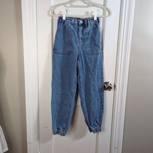 Urban Outfitters | BDG High Rise Elastic Waist  Denim Jogger Size 24